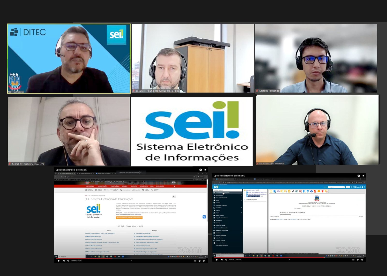 Leia mais sobre o artigo Sistema Eletrônico de Informações começa funcionar no TJPB a partir desta segunda-feira
