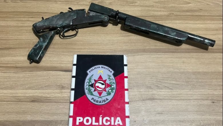 Leia mais sobre o artigo Polícia prende suspeito de posse ilegal de arma de fogo e violência doméstica em Brejo do Cruz