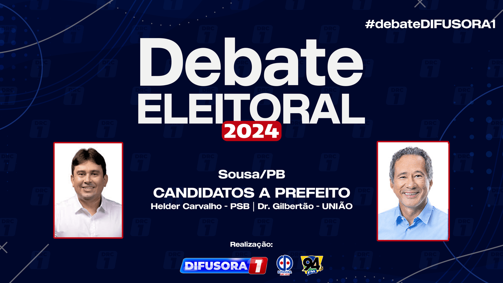 Leia mais sobre o artigo Grande Debate em Sousa: Amanhã os Candidatos Apresentam suas Propostas ao Vivo no Difusora1