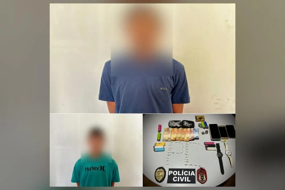 Leia mais sobre o artigo CONCEIÇÃO: dois homens são presos suspeitos de tráfico de drogas