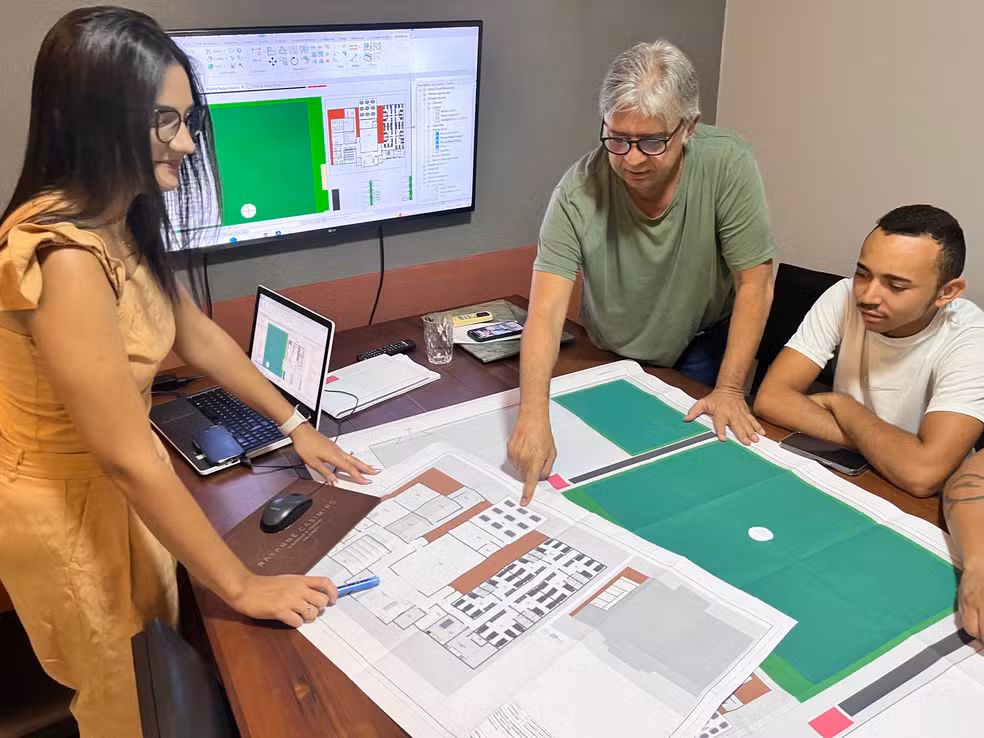 Leia mais sobre o artigo Sousa apresenta o projeto para a edificação do seu novo centro de formação