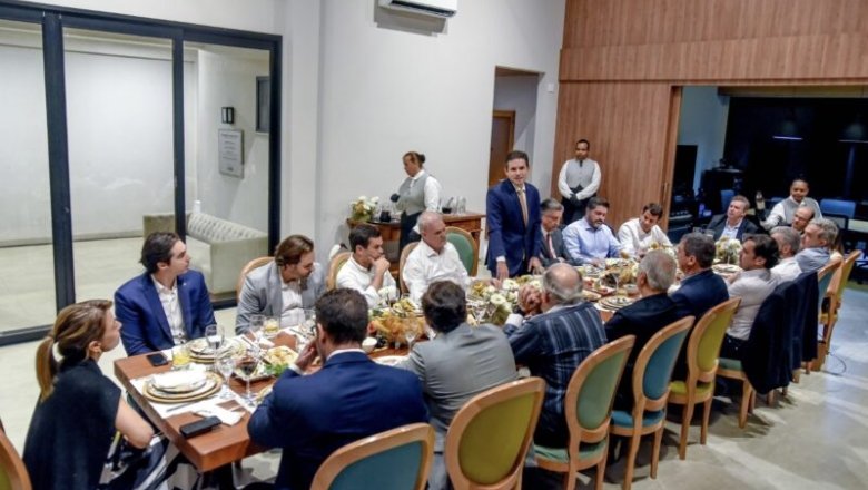 Leia mais sobre o artigo Hugo Motta busca apoio para presidência da Câmara em jantar com lideranças no Mato Grosso do Sul