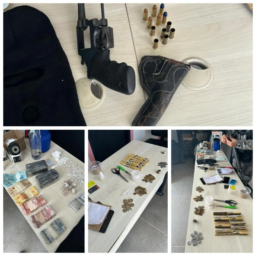 Leia mais sobre o artigo Na cidade de Cajazeiras, Polícia Militar detém homem e apreende arma, munições e drogas