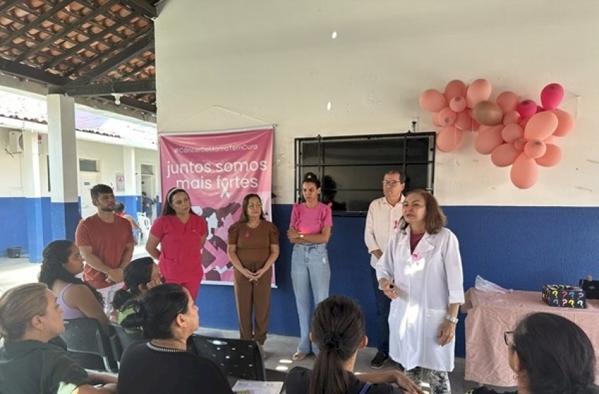 Leia mais sobre o artigo Policlínica Municipal de Sousa realiza ações em alusão ao Outubro Rosa, mês de conscientização sobre o câncer de mama
