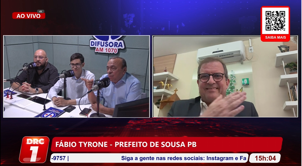 Leia mais sobre o artigo EXCLUSIVO: Prefeito Fábio Tyrone ratifica que será candidato à Câmara Federal em 2026 e firma compromisso com Cajazeiras e região.