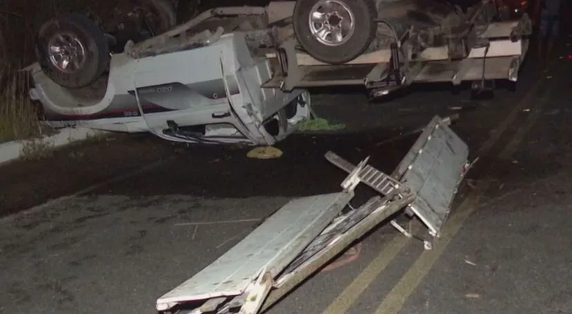 Leia mais sobre o artigo Pai morre e filha fica ferida após camionete capotar na PB-011