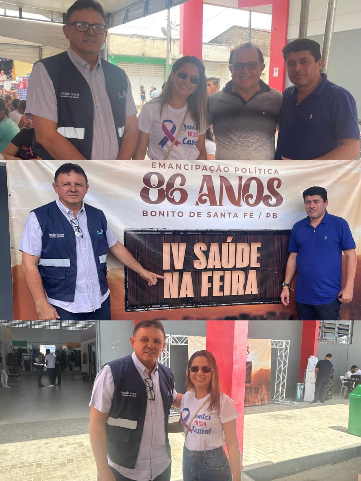 Leia mais sobre o artigo Secretário Ronaldo Duarte Participa da IV Feira de Saúde em Bonito de Santa Fé