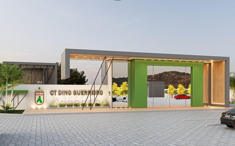 Leia mais sobre o artigo Sousa Inicia Obra do Centro de Treinamento Dino Guerreiro