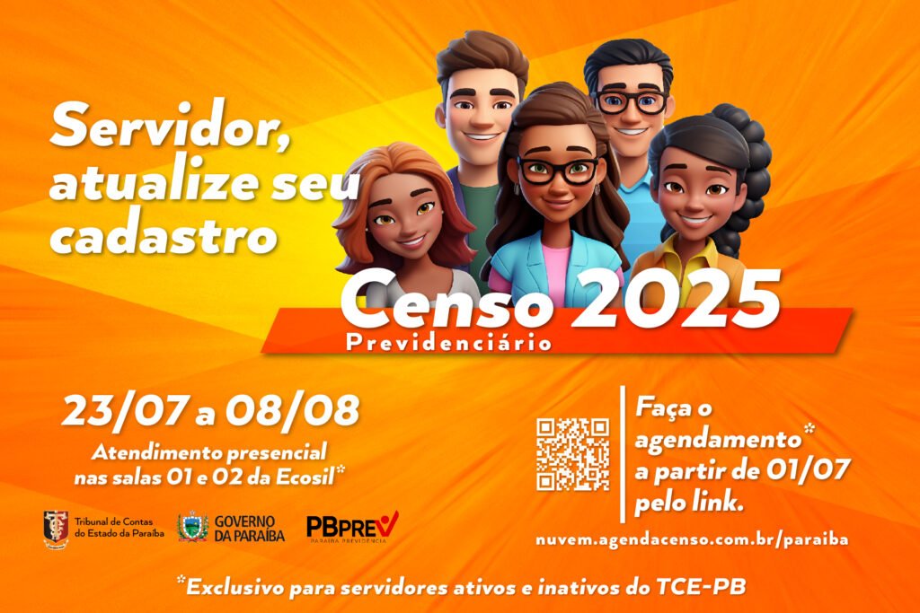 Leia mais sobre o artigo TCE-PB inicia divulgação do Censo Previdenciário da PBPREV para servidores ativos e inativos