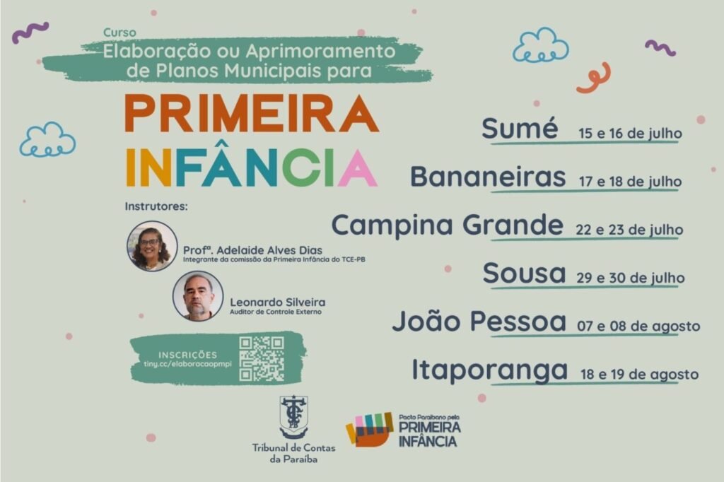 Leia mais sobre o artigo TCE-PB inicia nova capacitação regional para fortalecer políticas públicas voltadas à primeira infância