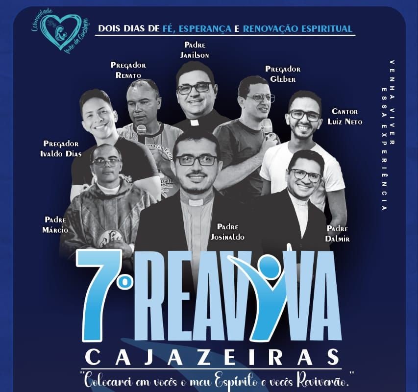 Leia mais sobre o artigo Cajazeiras se prepara para o 7º Reaviva: dois dias de fé, esperança e renovação espiritual