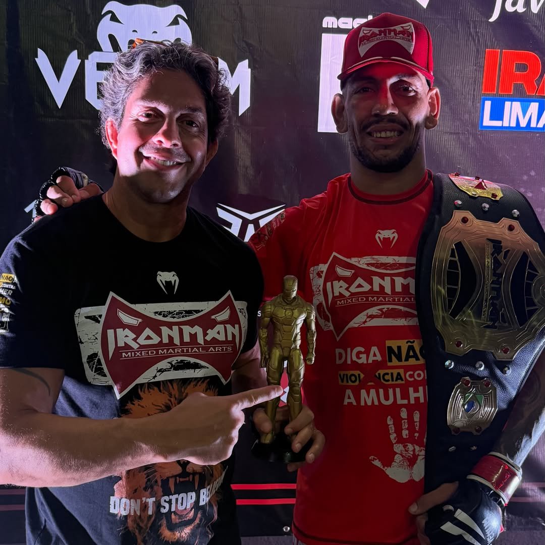 Leia mais sobre o artigo Rei do Meio-Médio! Cajazeirense Wesley Micael derrota campeão e leva cinturão para a Paraíba no Iron Man MMA 28º edição