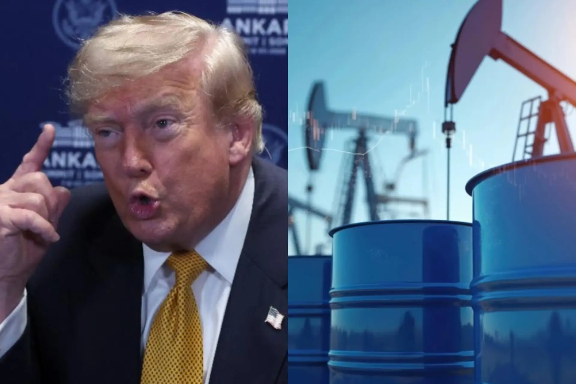 Leia mais sobre o artigo Declaração de Trump eleva preço do petróleo e aumenta tensão no Oriente Médio